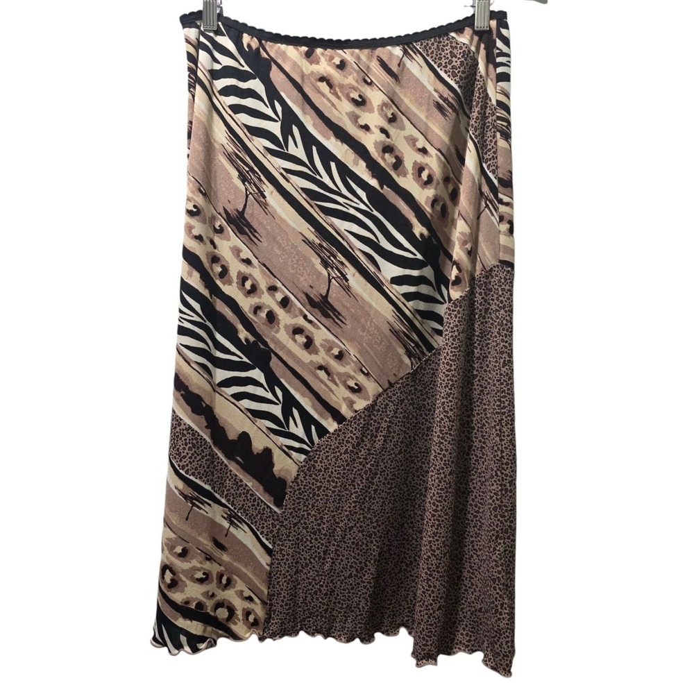 Vintage Kathie Lee Animal Print Skirt 8/10
